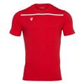 Country T-Shirt RED/WHT L T-skjorte i bomull