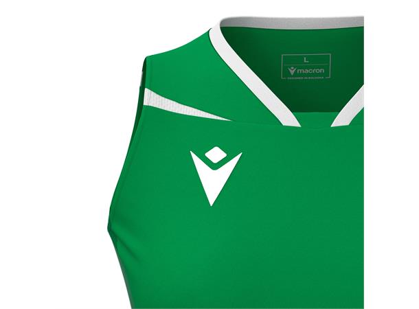 Lily Eco Sleeveless Shirt GRN/WHT 3XS Teknisk kamp og treningsdrakt - Dame 