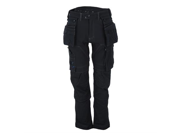 Akita Service Pant Black Beauty 50 Bukse med komfort og funksjonalitet 