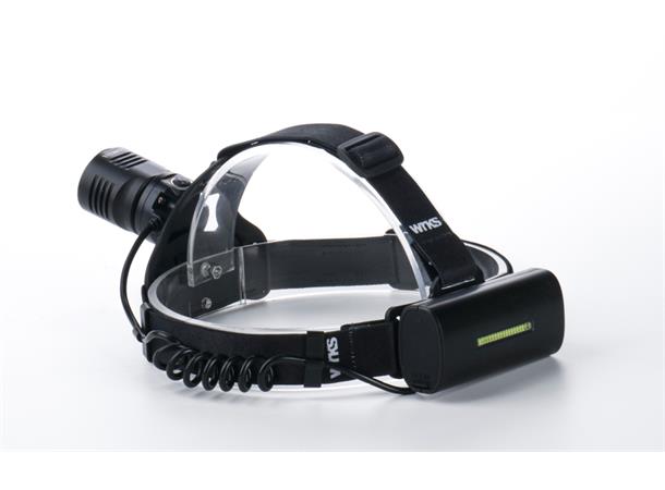 Carla 1000 Hodelykt Oppladbar hodelykt i aluminium 